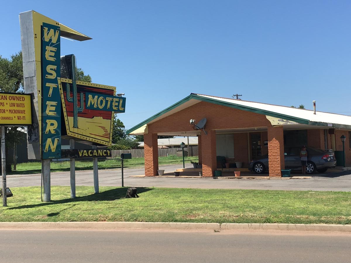 Western Motel Sayre Buitenkant foto