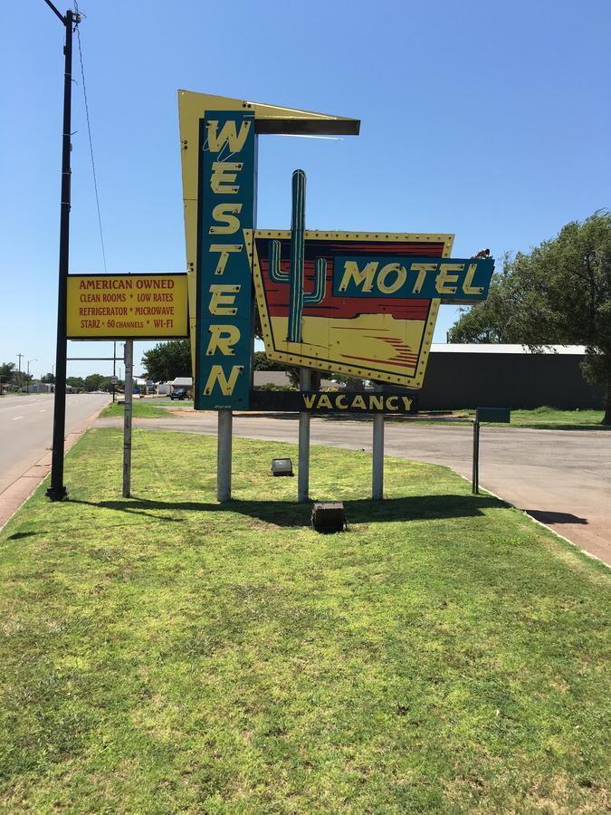 Western Motel Sayre Buitenkant foto